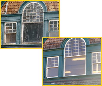 Window Restoration Before and After