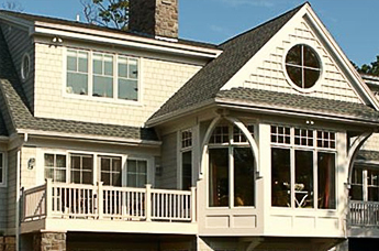 Large House With Deck
